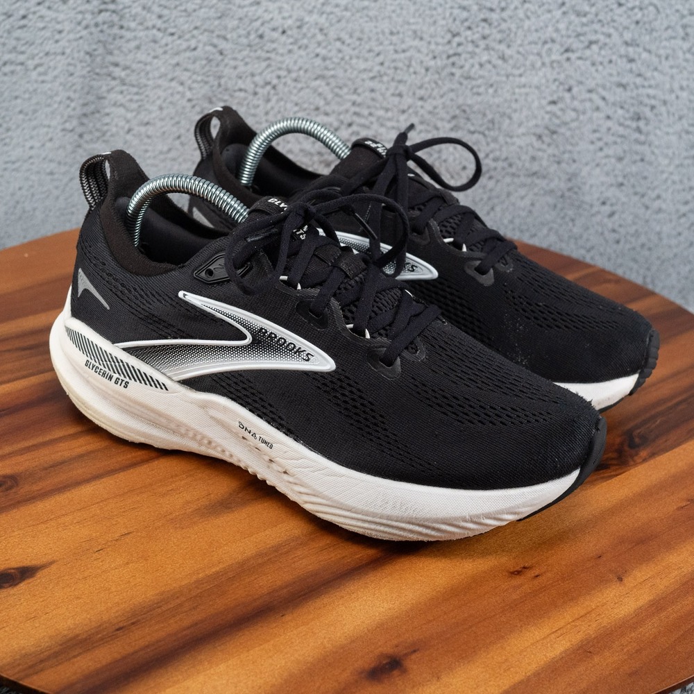 Brand New Brooks Glycerin GTS 22 Black White 1104461D090 Running Men's Size 8